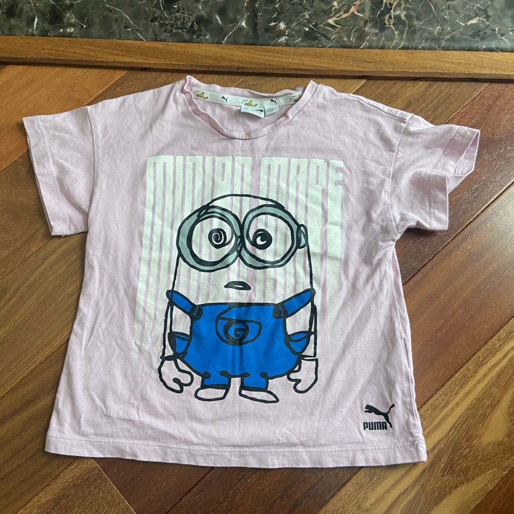 Puma x Minions Short Sleeve Tee 5-6